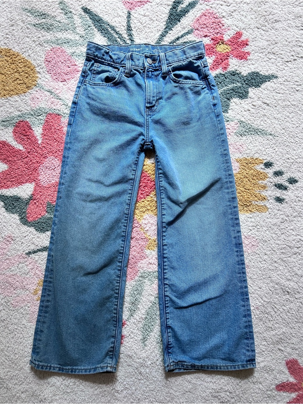 Old Navy Girls High Rise Baggy Jeans